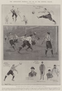 The Association Football Cup Tie at the Crystal Palace by Ralph Cleaver